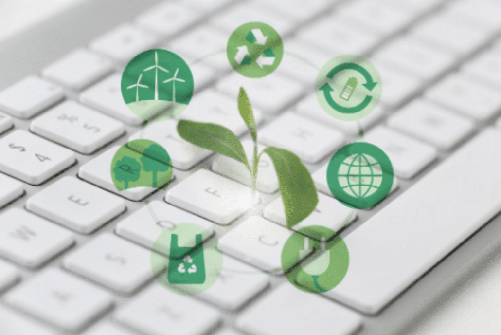 image of green keyboard